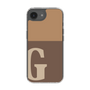 Slim Protection Case［ Original - initial two tone - G brown ］