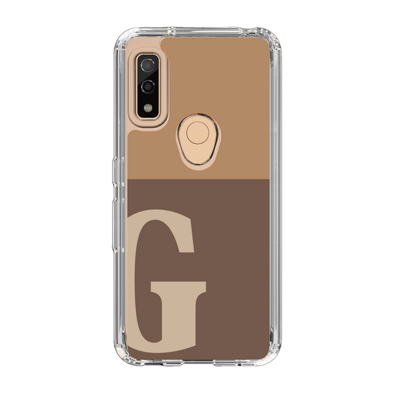 Slim Protection Case［ Original - initial two tone - G brown ］
