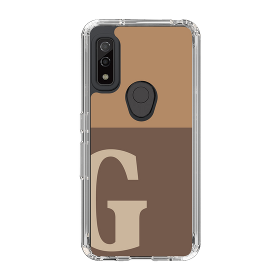 Slim Protection Case［ Original - initial two tone - G brown ］