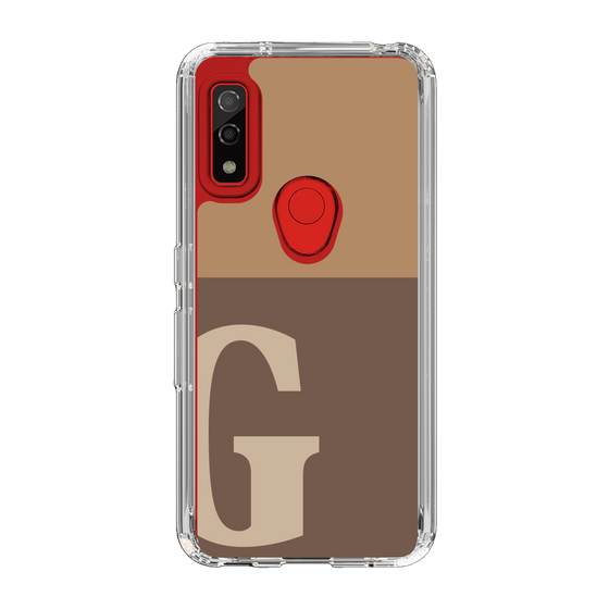 Slim Protection Case［ Original - initial two tone - G brown ］