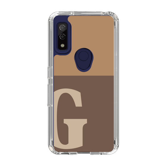 Slim Protection Case［ Original - initial two tone - G brown ］