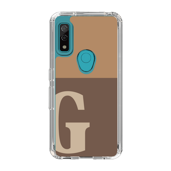 Slim Protection Case［ Original - initial two tone - G brown ］