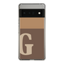Slim Protection Case［ Original - initial two tone - G brown ］