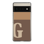 Slim Protection Case［ Original - initial two tone - G brown ］