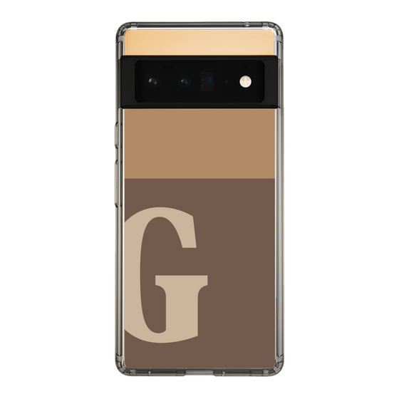 Slim Protection Case［ Original - initial two tone - G brown ］