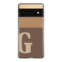 Slim Protection Case［ Original - initial two tone - G brown ］