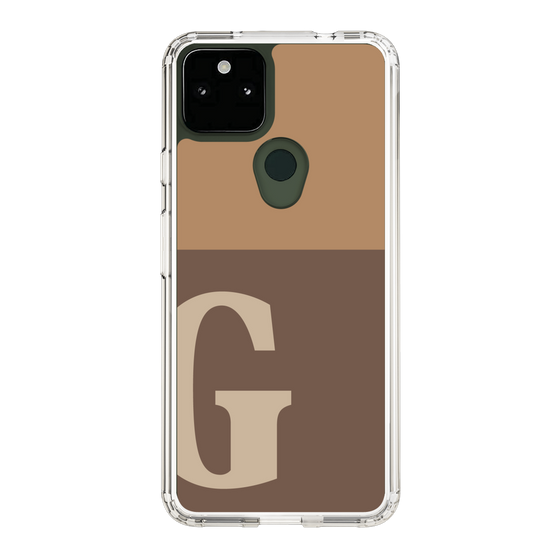 Slim Protection Case［ Original - initial two tone - G brown ］