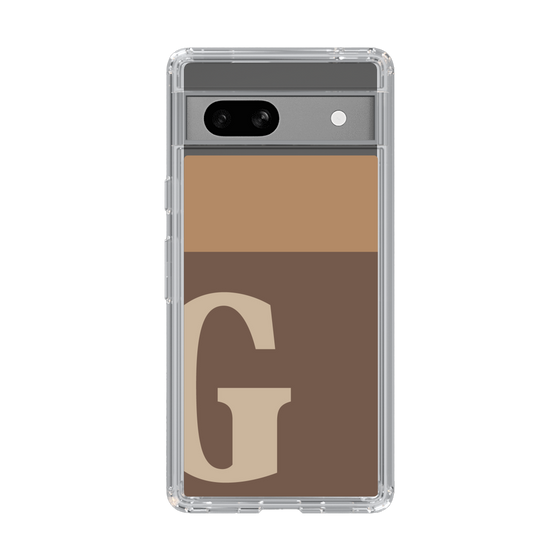 Slim Protection Case［ Original - initial two tone - G brown ］