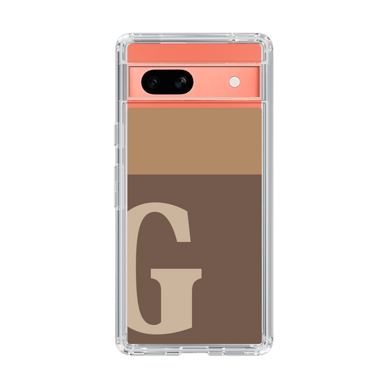 Slim Protection Case［ Original - initial two tone - G brown ］