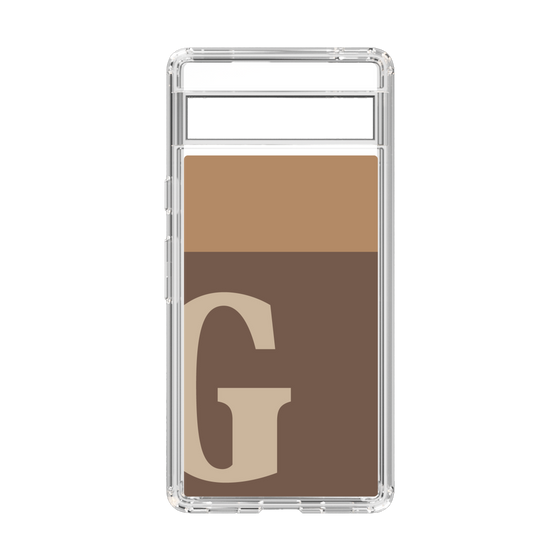 Slim Protection Case［ Original - initial two tone - G brown ］