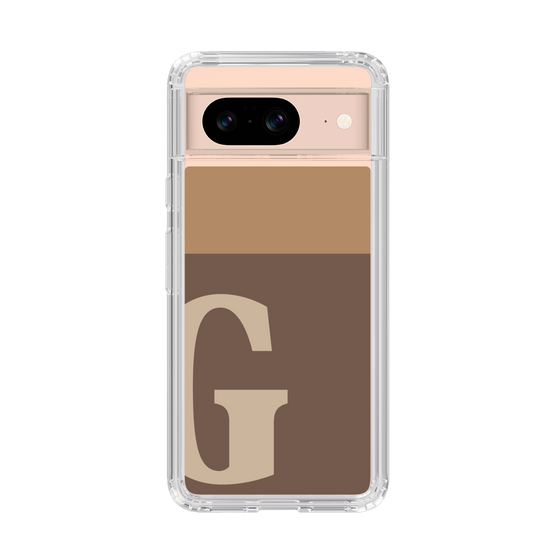 Slim Protection Case［ Original - initial two tone - G brown ］