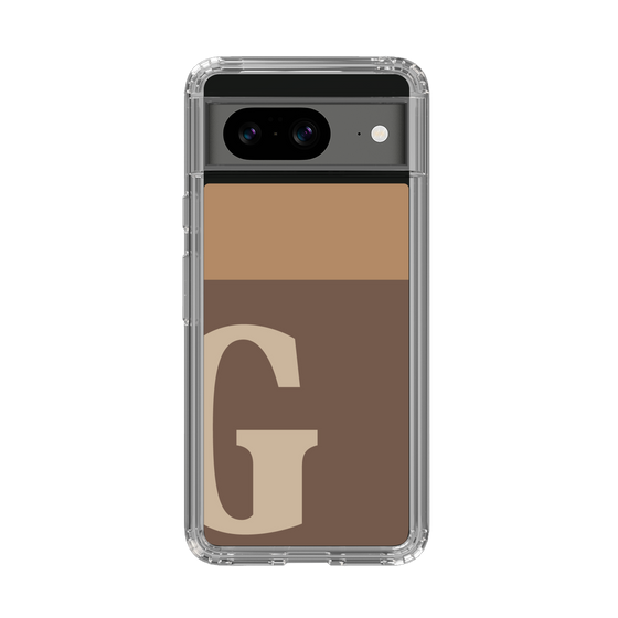Slim Protection Case［ Original - initial two tone - G brown ］