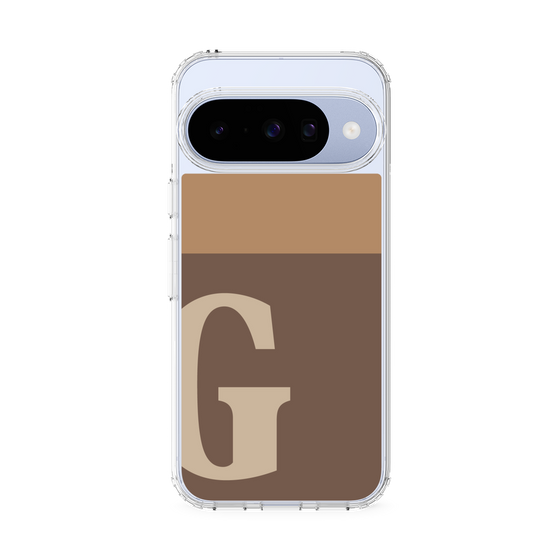 Slim Protection Case［ Original - initial two tone - G brown ］