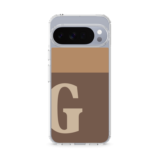Slim Protection Case［ Original - initial two tone - G brown ］