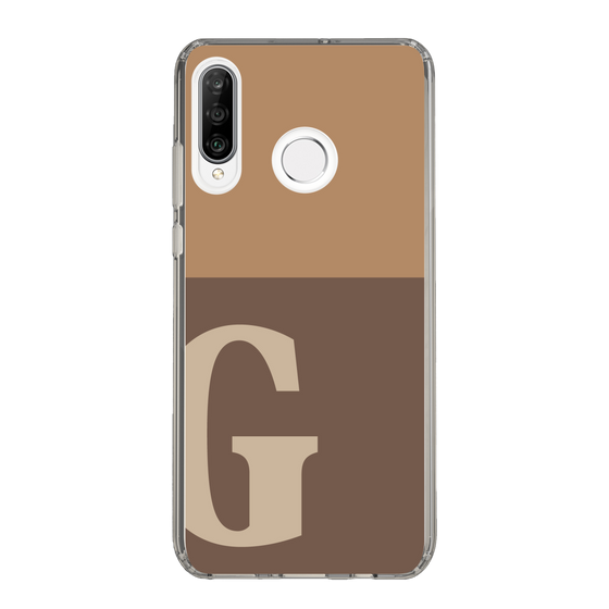 Slim Protection Case［ Original - initial two tone - G brown ］