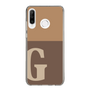 Slim Protection Case［ Original - initial two tone - G brown ］