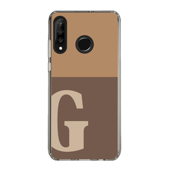 Slim Protection Case［ Original - initial two tone - G brown ］