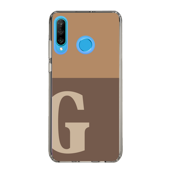 Slim Protection Case［ Original - initial two tone - G brown ］