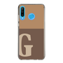 Slim Protection Case［ Original - initial two tone - G brown ］