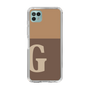 Slim Protection Case［ Original - initial two tone - G brown ］