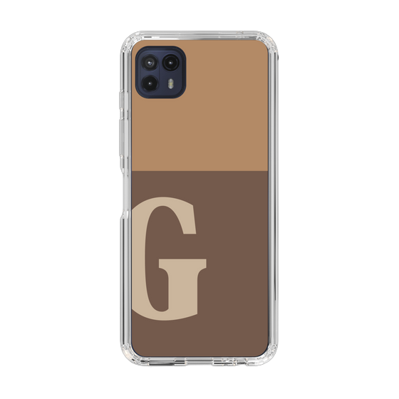 Slim Protection Case［ Original - initial two tone - G brown ］