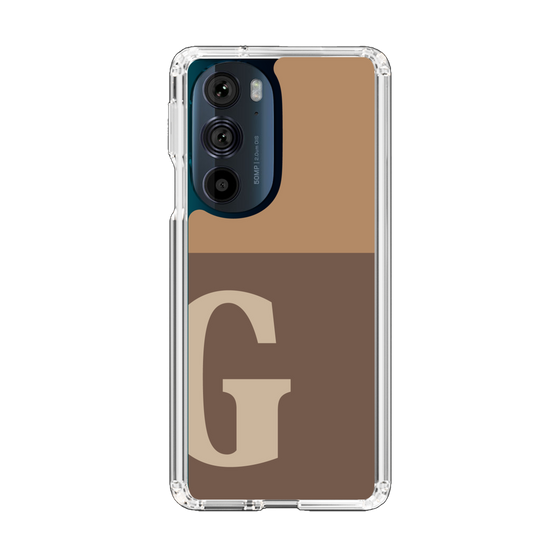 Slim Protection Case［ Original - initial two tone - G brown ］