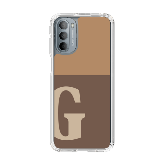Slim Protection Case［ Original - initial two tone - G brown ］
