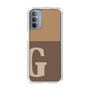 Slim Protection Case［ Original - initial two tone - G brown ］