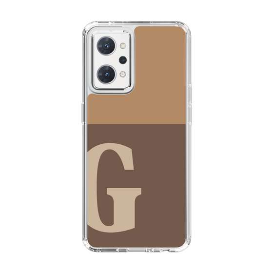 Slim Protection Case［ Original - initial two tone - G brown ］