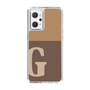 Slim Protection Case［ Original - initial two tone - G brown ］