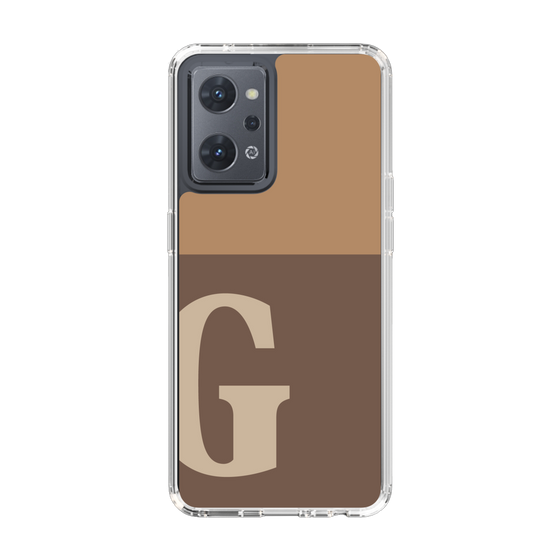 Slim Protection Case［ Original - initial two tone - G brown ］