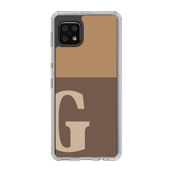 Slim Protection Case［ Original - initial two tone - G brown ］