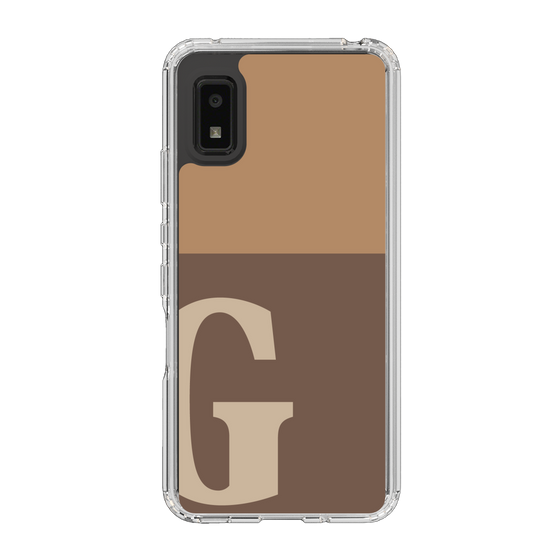 Slim Protection Case［ Original - initial two tone - G brown ］