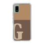 Slim Protection Case［ Original - initial two tone - G brown ］