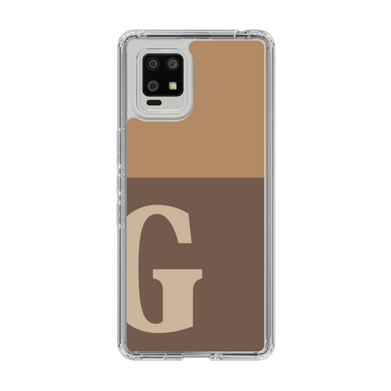 Slim Protection Case［ Original - initial two tone - G brown ］