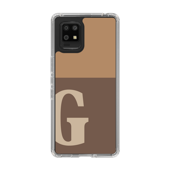 Slim Protection Case［ Original - initial two tone - G brown ］