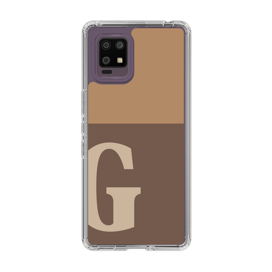 Slim Protection Case［ Original - initial two tone - G brown ］