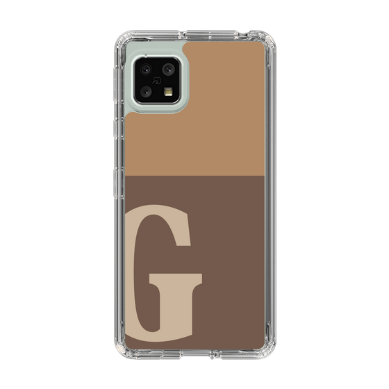 Slim Protection Case［ Original - initial two tone - G brown ］