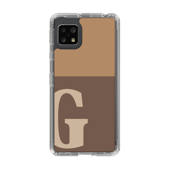 Slim Protection Case［ Original - initial two tone - G brown ］