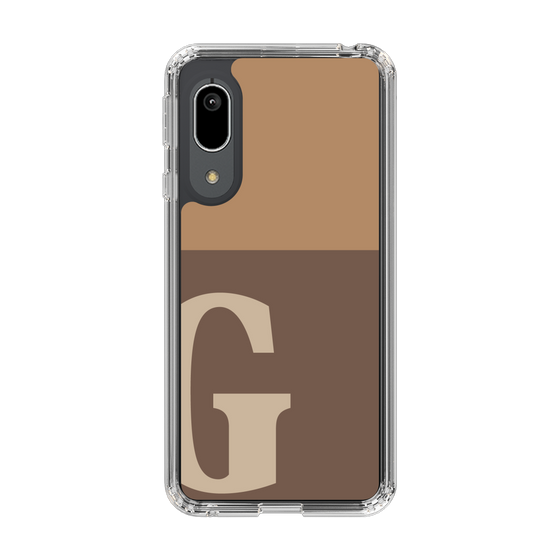 Slim Protection Case［ Original - initial two tone - G brown ］