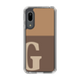 Slim Protection Case［ Original - initial two tone - G brown ］