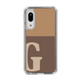 Slim Protection Case［ Original - initial two tone - G brown ］