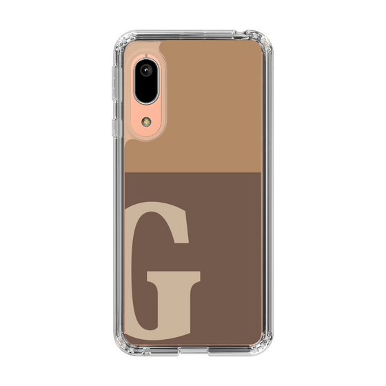 Slim Protection Case［ Original - initial two tone - G brown ］