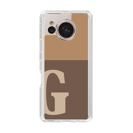 Slim Protection Case［ Original - initial two tone - G brown ］