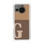 Slim Protection Case［ Original - initial two tone - G brown ］