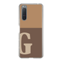 Slim Protection Case［ Original - initial two tone - G brown ］
