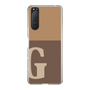 Slim Protection Case［ Original - initial two tone - G brown ］