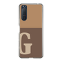 Slim Protection Case［ Original - initial two tone - G brown ］