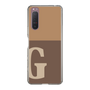Slim Protection Case［ Original - initial two tone - G brown ］