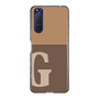 Slim Protection Case［ Original - initial two tone - G brown ］